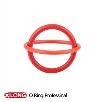 ROOD ZWART AS568-236 VMQ FVMAQ O-ring
